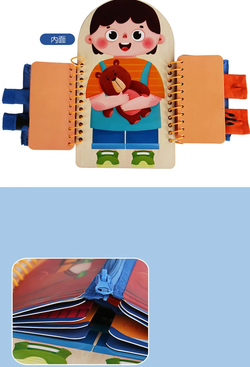 Busy Board 3D Felt Book