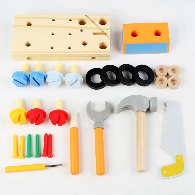 3D Busy Board Wooden Screw Tools