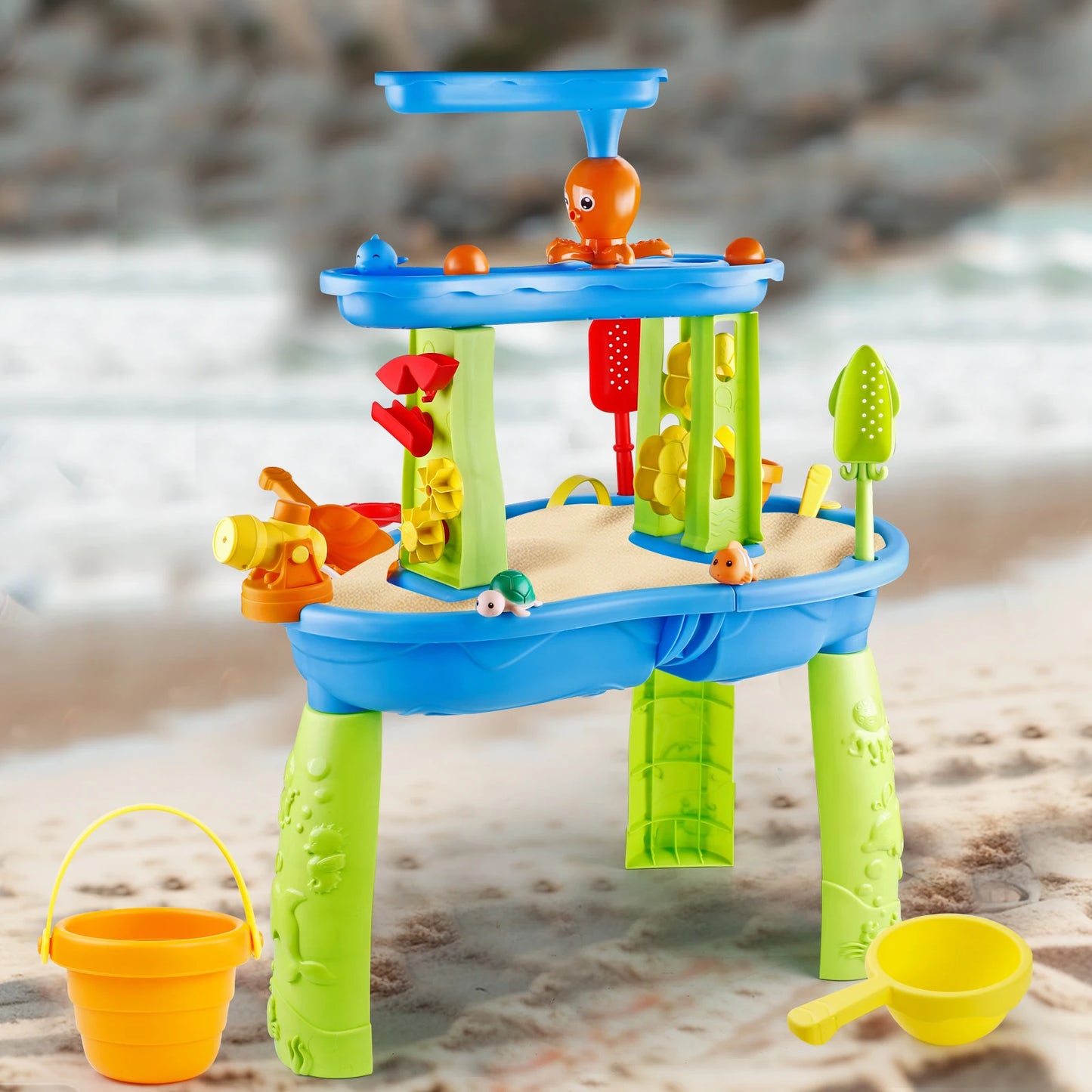 3-Tier Kids Splash Sand Table Water