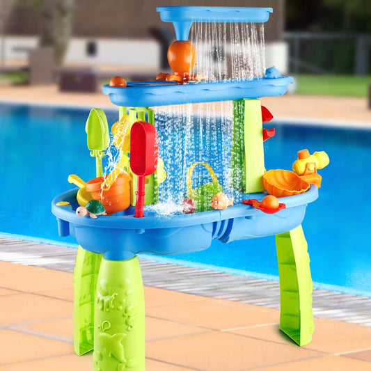 3-Tier Kids Splash Sand Table Water