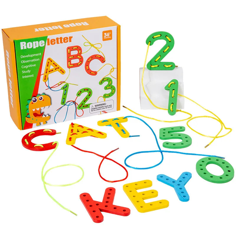 Number Letter Rope Game