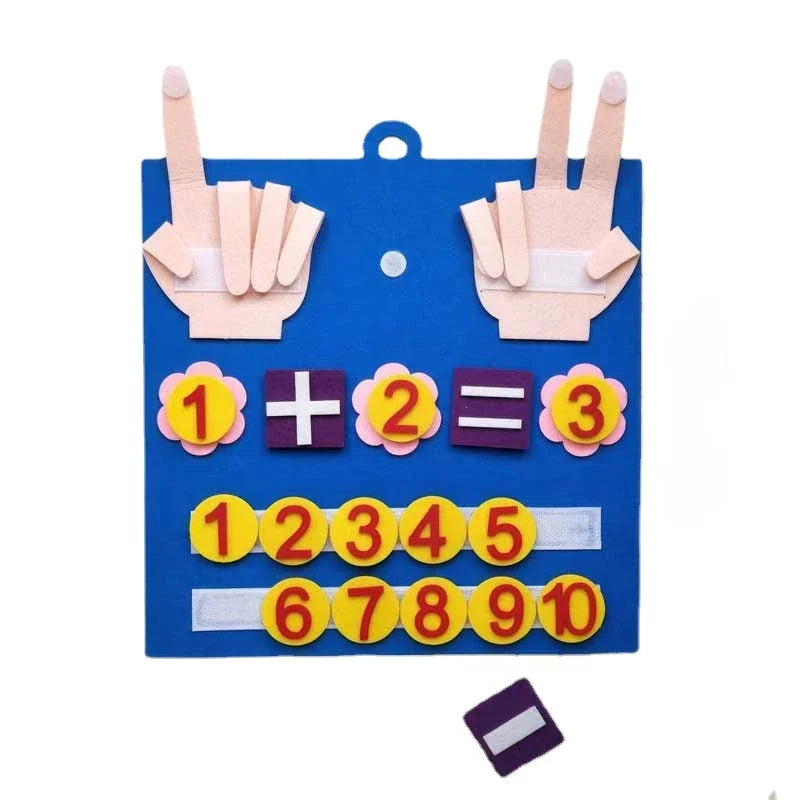 Toys Felt Finger Numbers Math