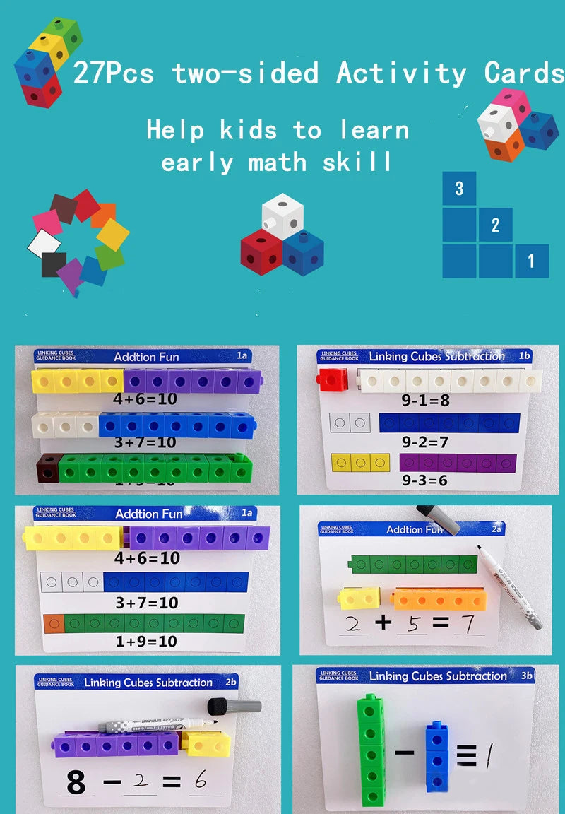 Linking Cubes Math Blocks