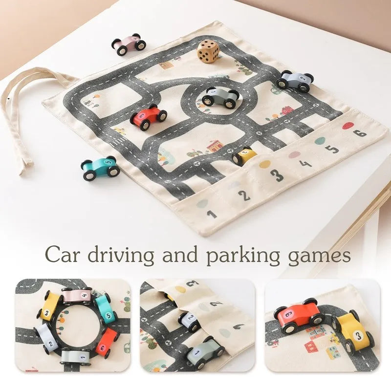 Montessori Baby Car Traffic Road Map