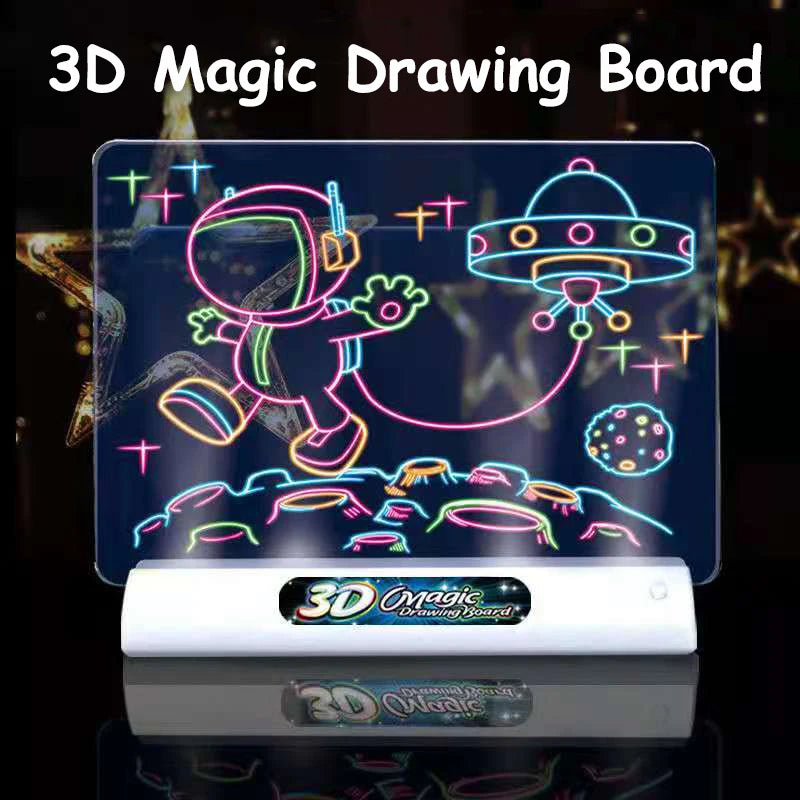 Magic 3D Drawing Board LED Light