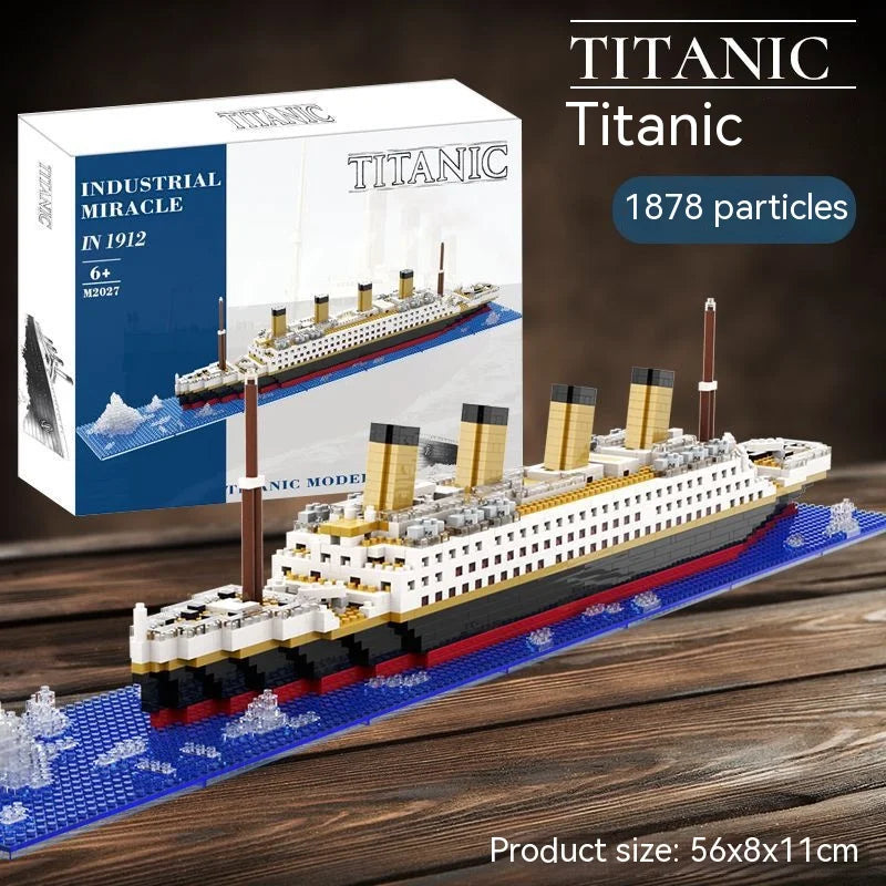 Titanic Giant Ship Boat Building Blocks