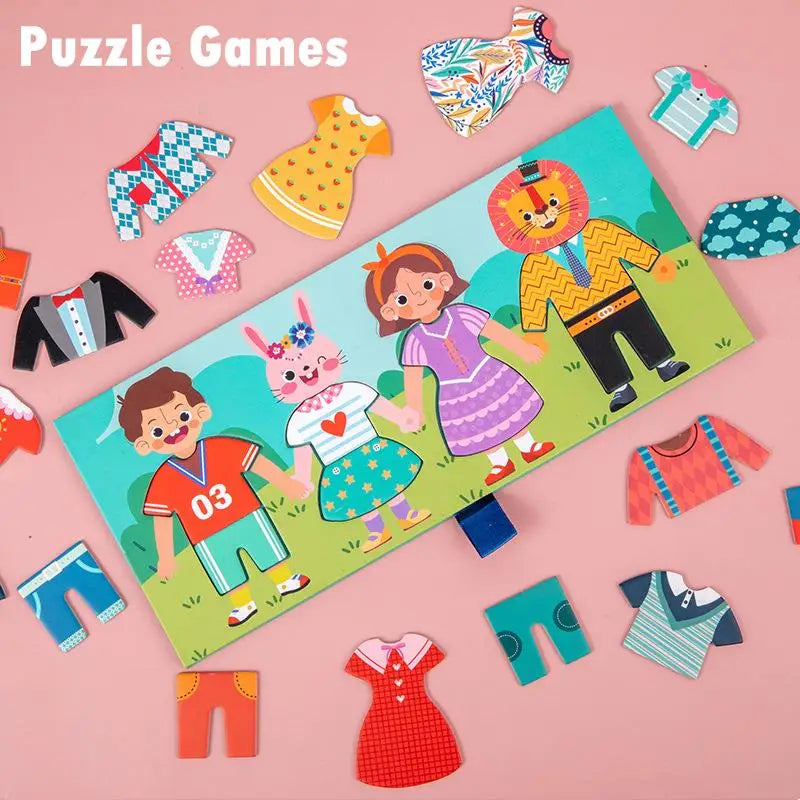 Drying Dress-Up Puzzle