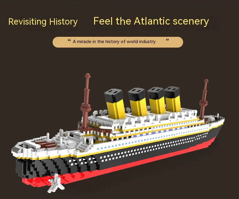 Titanic Giant Ship Boat Building Blocks