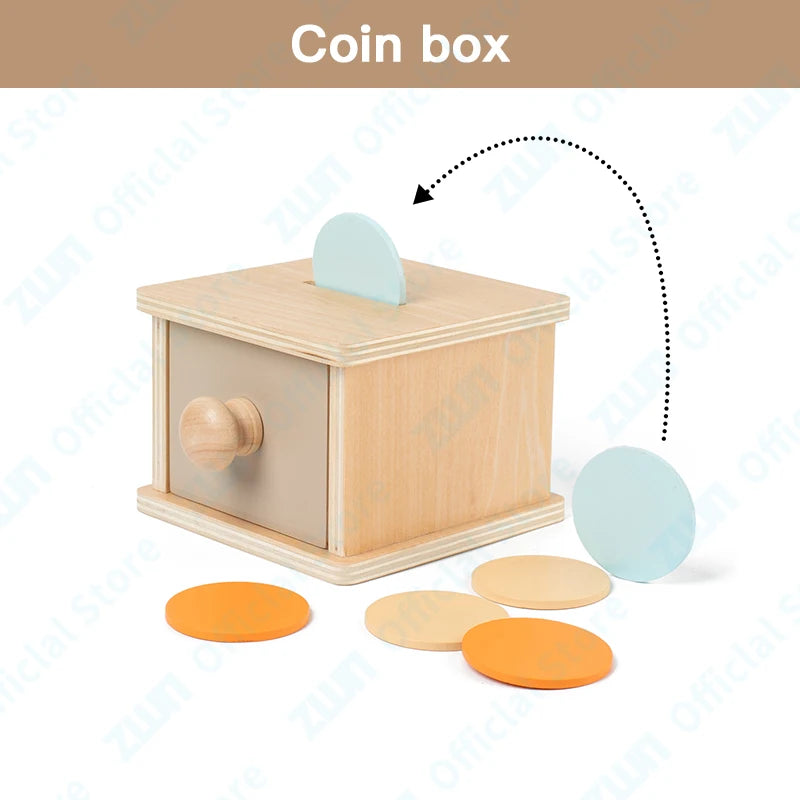 Target Box Rolling Drum Color Shape Cognition