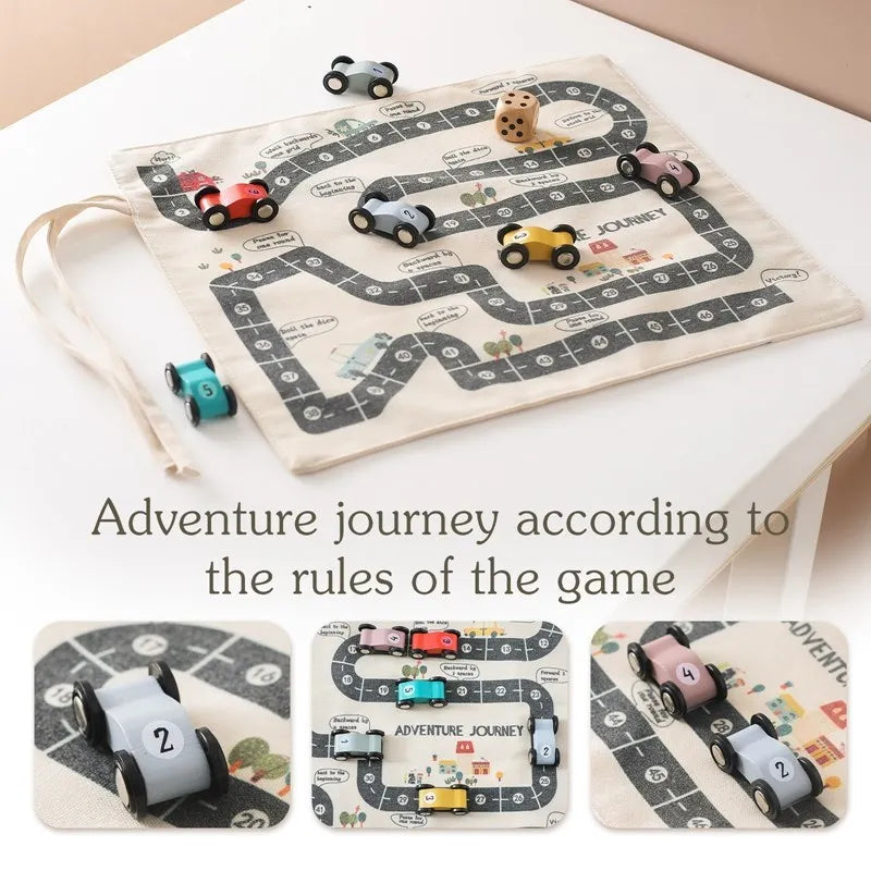 Montessori Baby Car Traffic Road Map