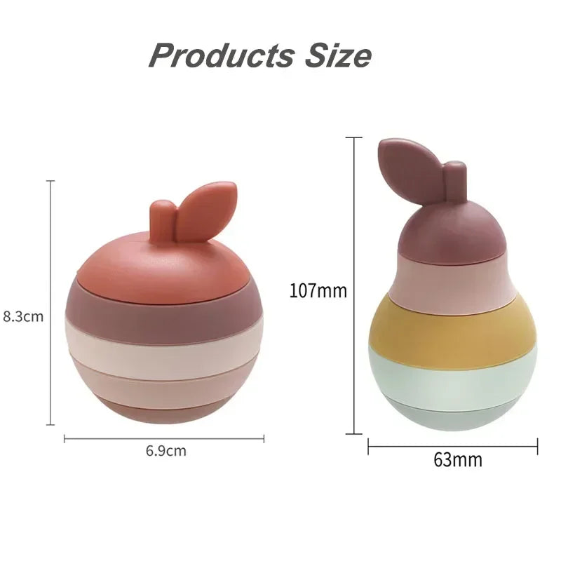 Stacking Fruit Shape Silicone