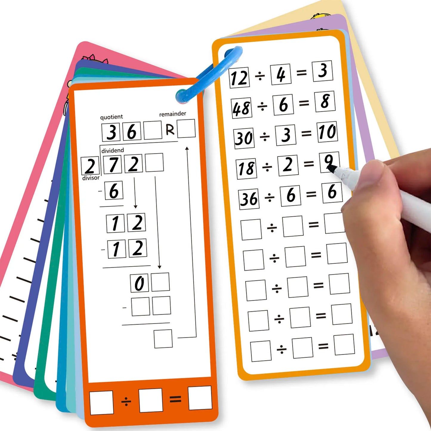 Learning Cards Children's Math Teaching Aid