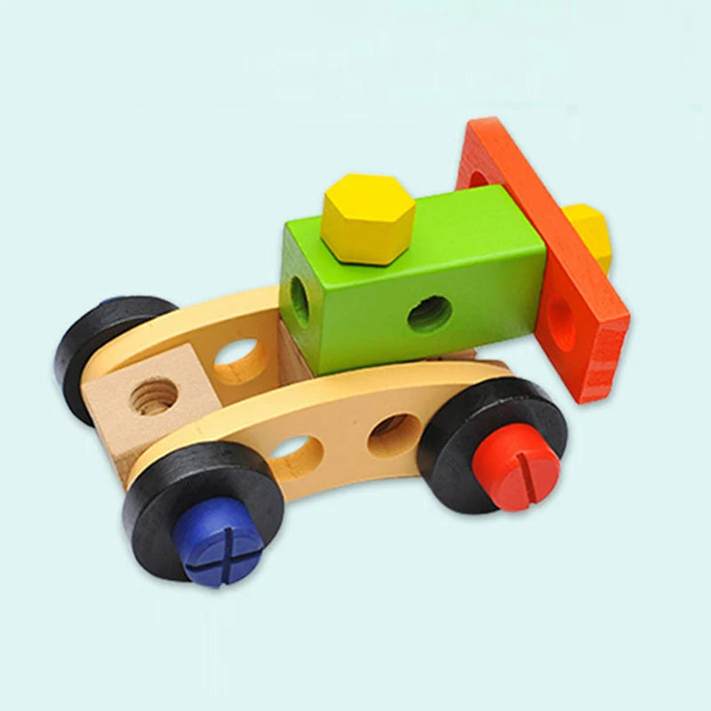 Wooden Toolbox Pretend Play