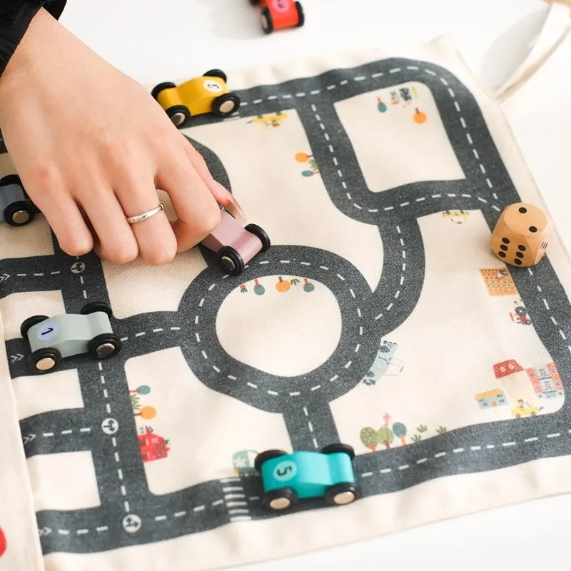 Montessori Baby Car Traffic Road Map