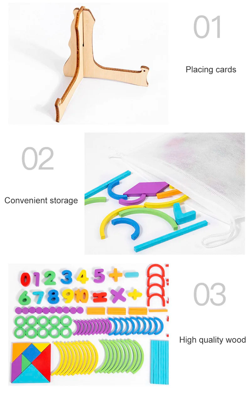 Creative Sticks And Rings  Tangram