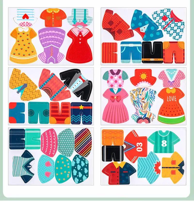 Drying Dress-Up Puzzle