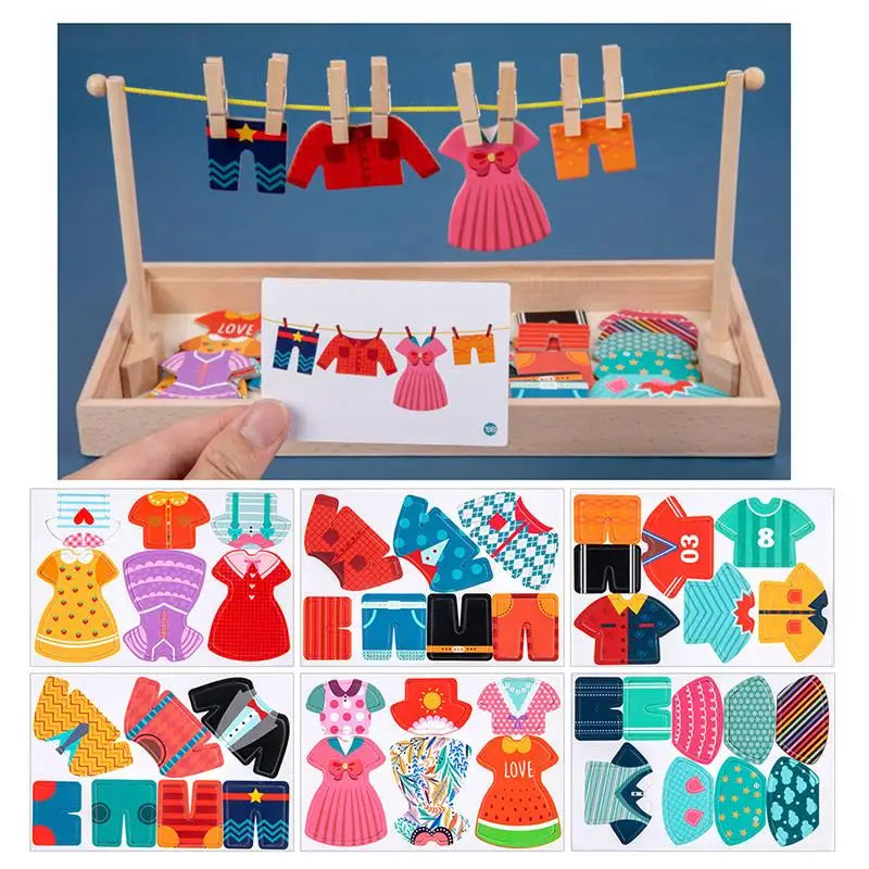 Drying Dress-Up Puzzle