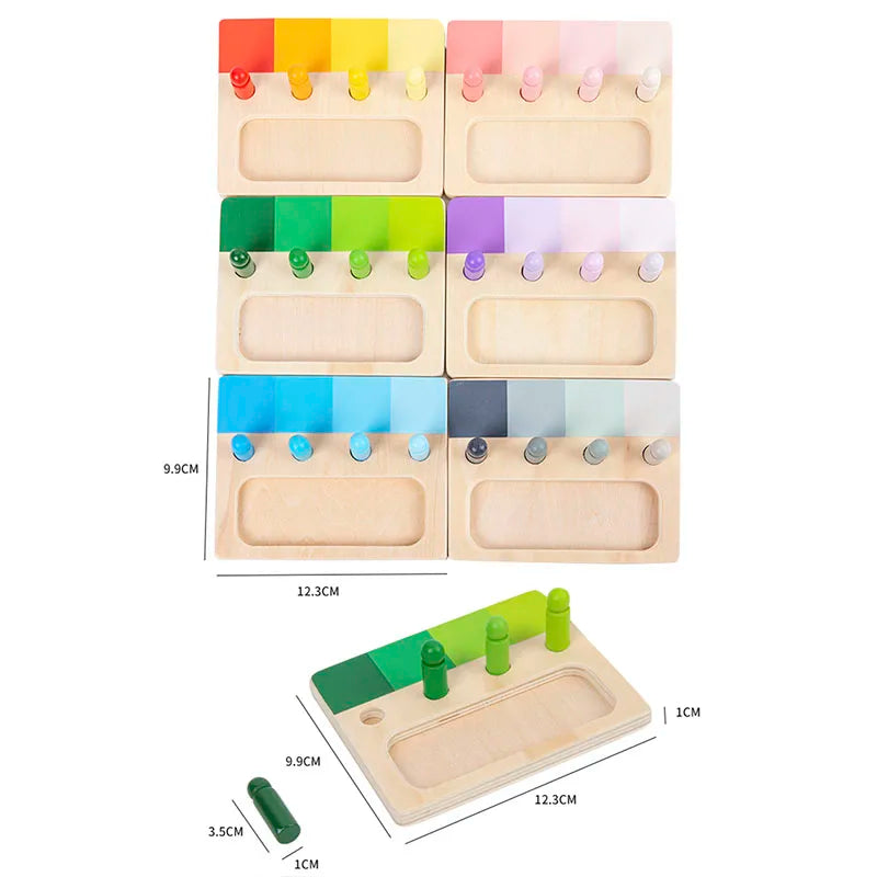 Color Sense System Training Wood