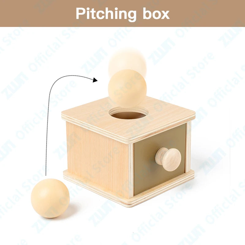 Target Box Rolling Drum Color Shape Cognition