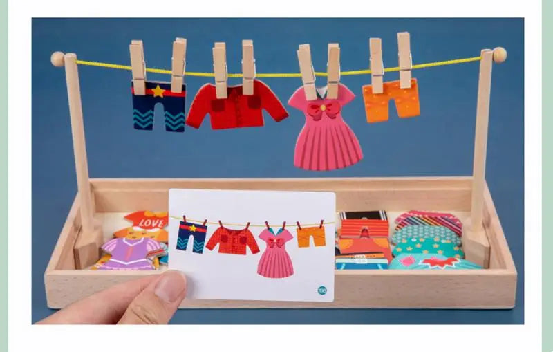 Drying Dress-Up Puzzle