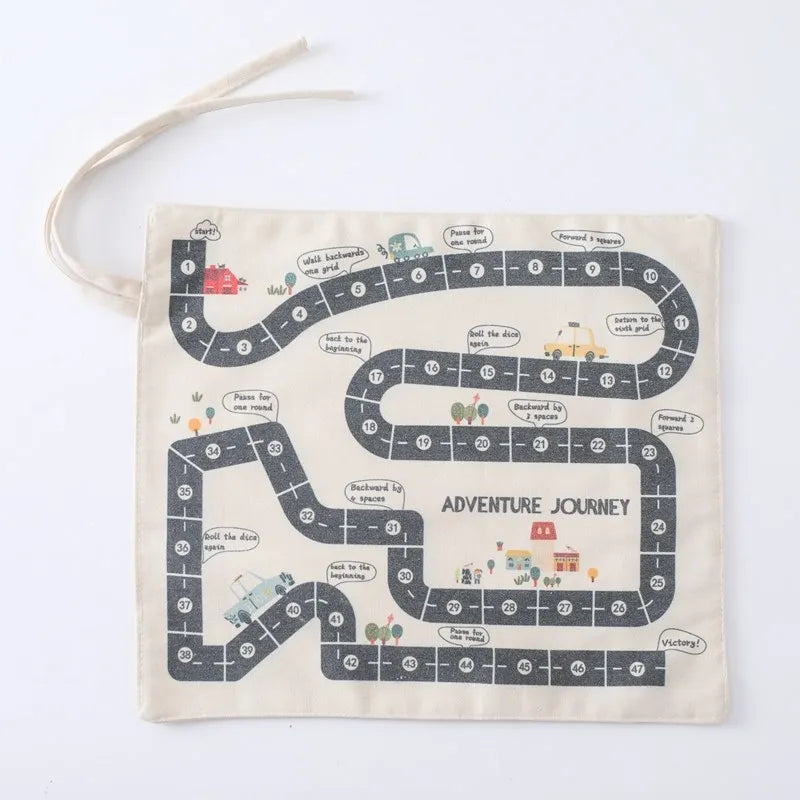 Montessori Baby Car Traffic Road Map