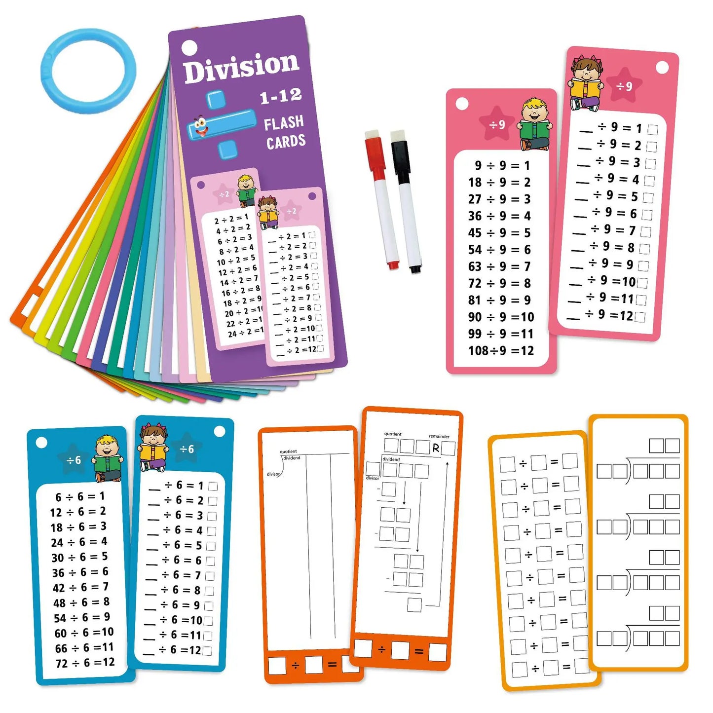 Learning Cards Children's Math Teaching Aid