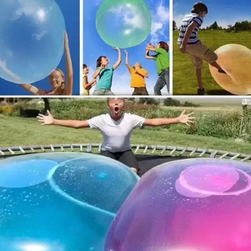 Soft Inflatable Water-filled Bubble Ball