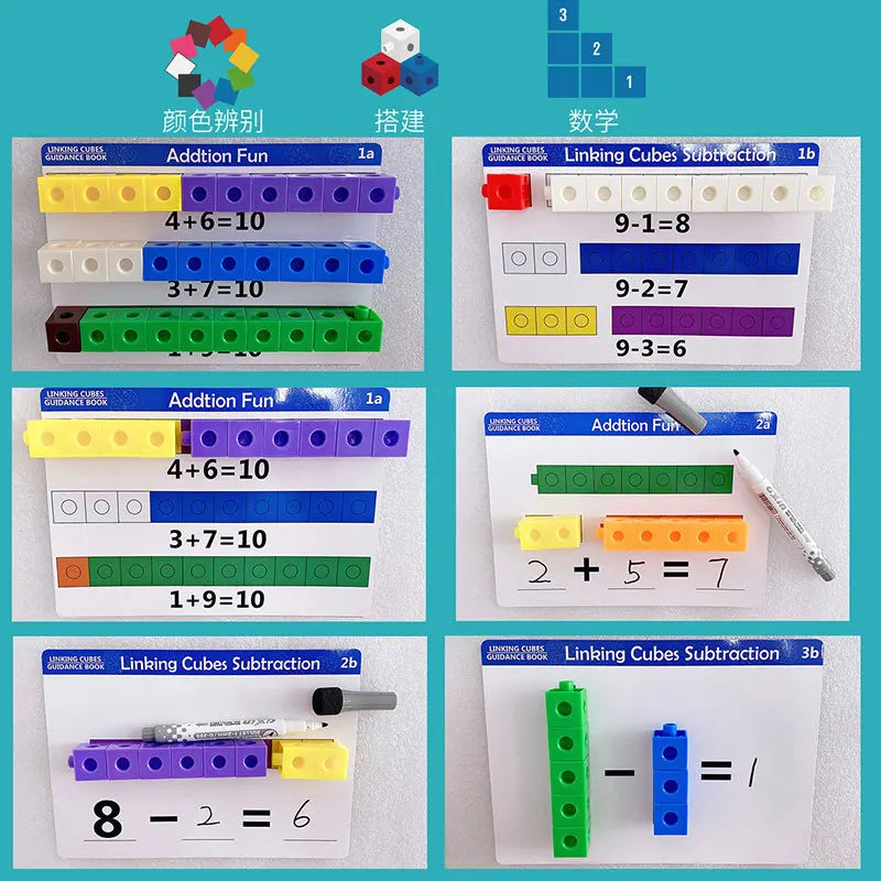 Linking Cubes Math Blocks