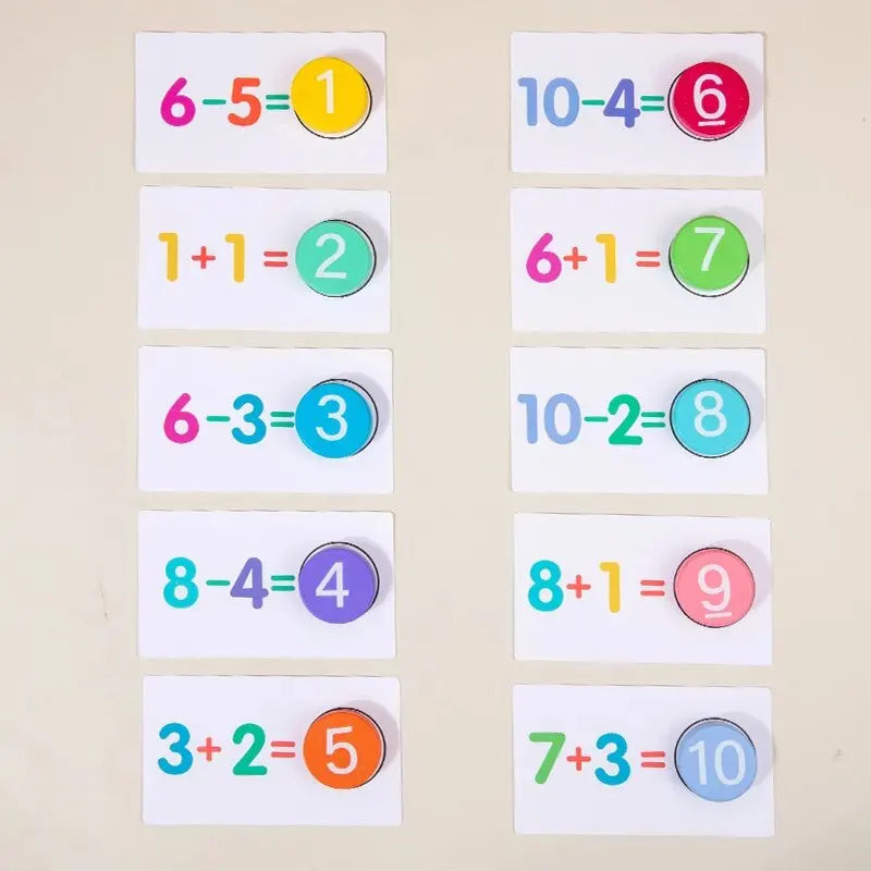 Arithmetic Card Matching Games