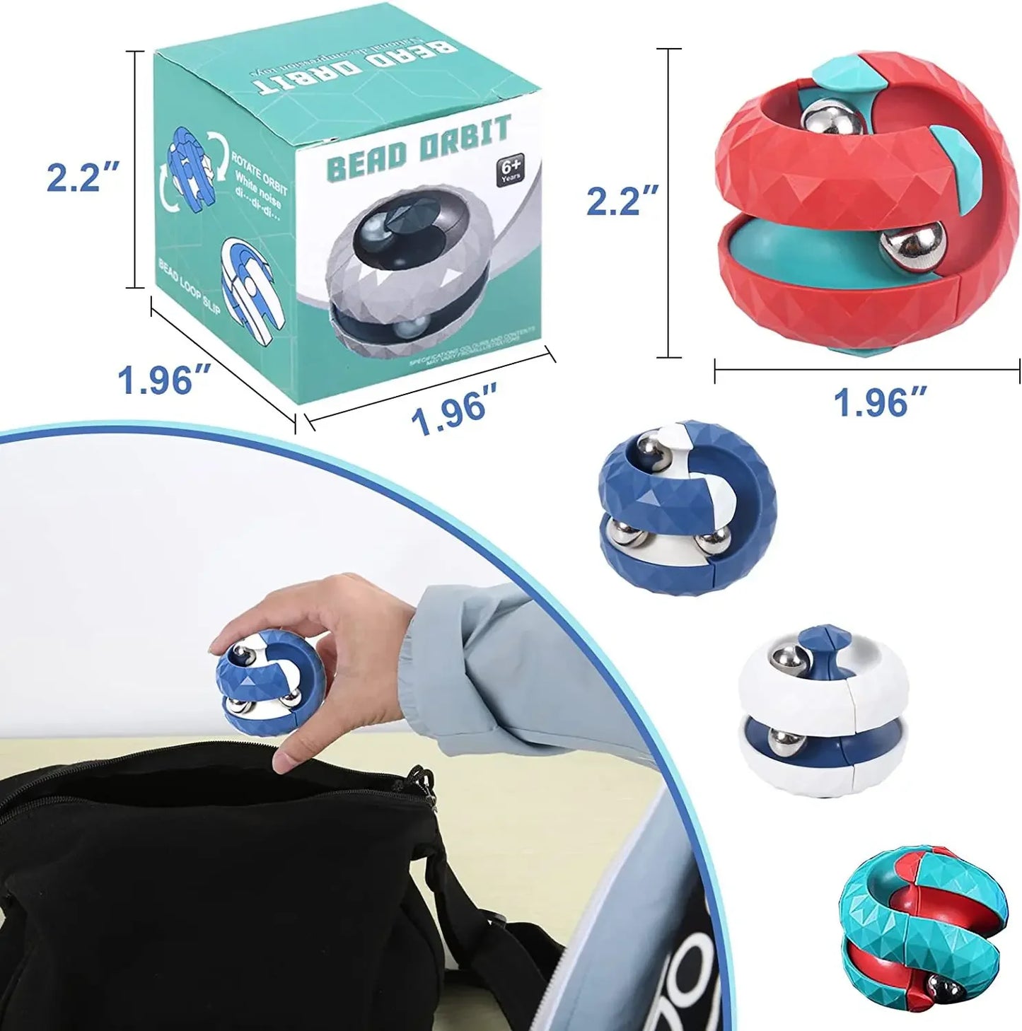 Orbit Ball Cube Anti Stress Sensory