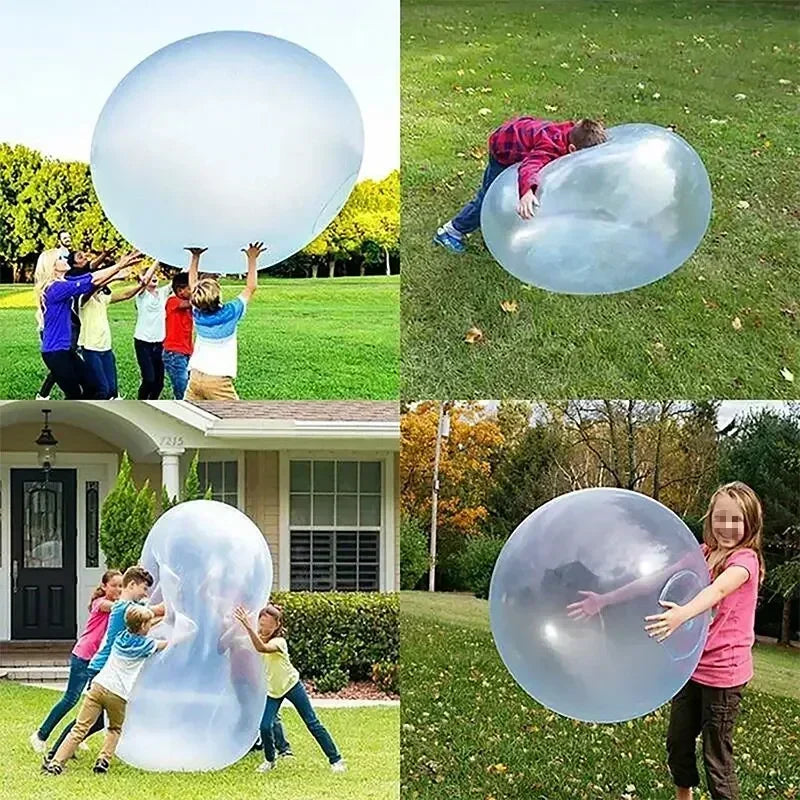 Soft Inflatable Water-filled Bubble Ball