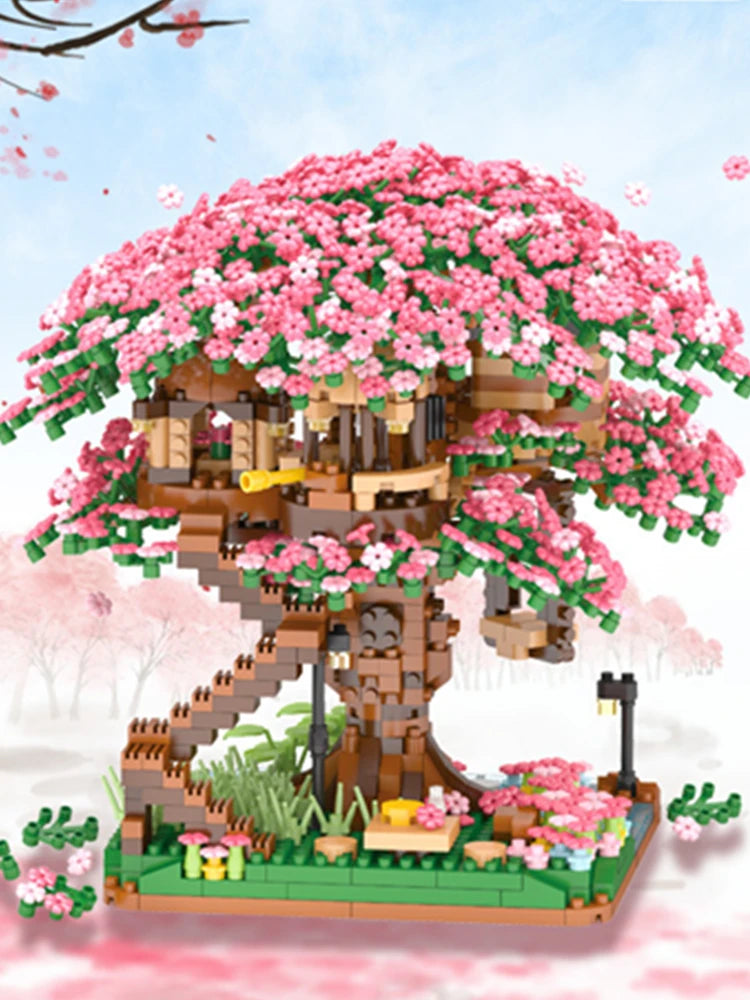 Tree House Assembly Building Blocks