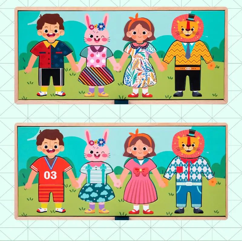 Drying Dress-Up Puzzle