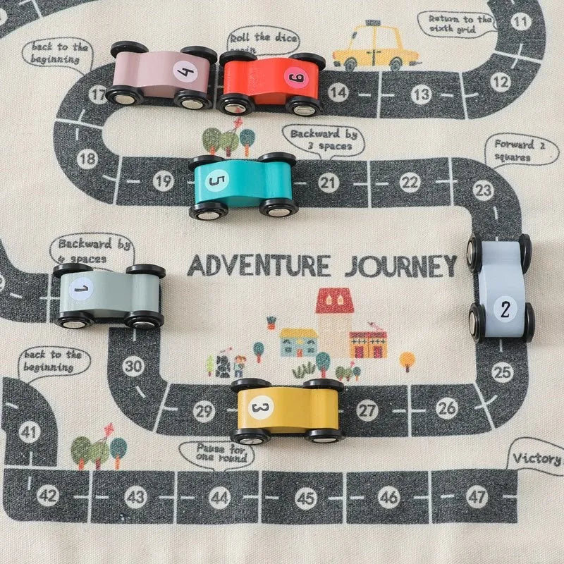 Montessori Baby Car Traffic Road Map