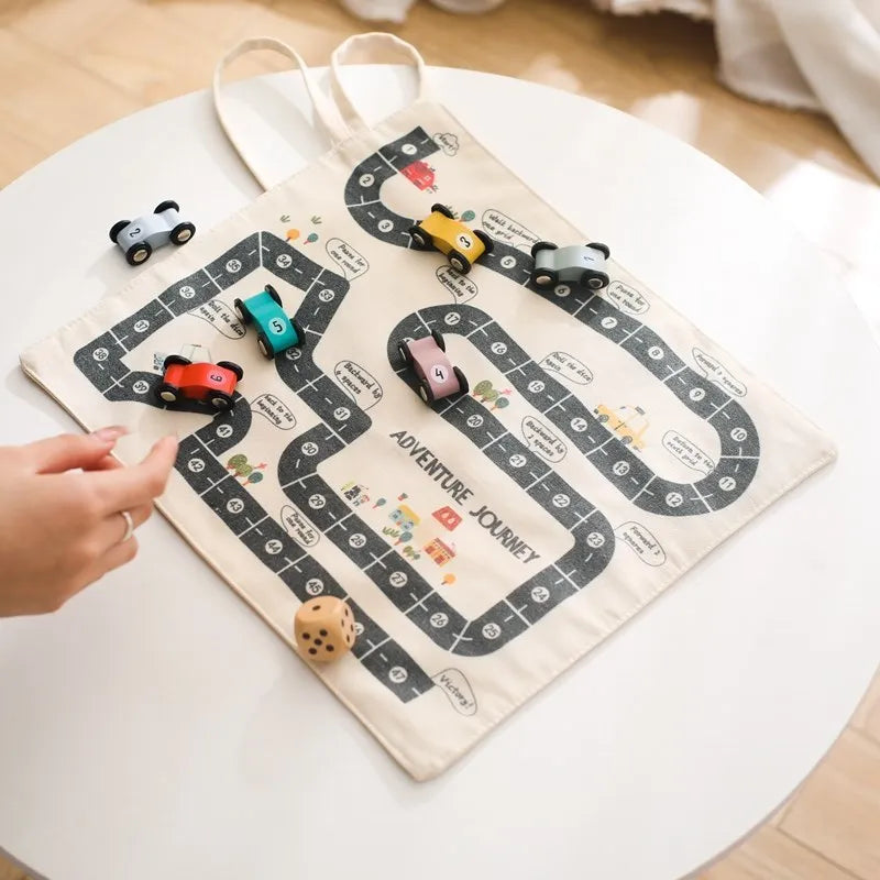 Montessori Baby Car Traffic Road Map