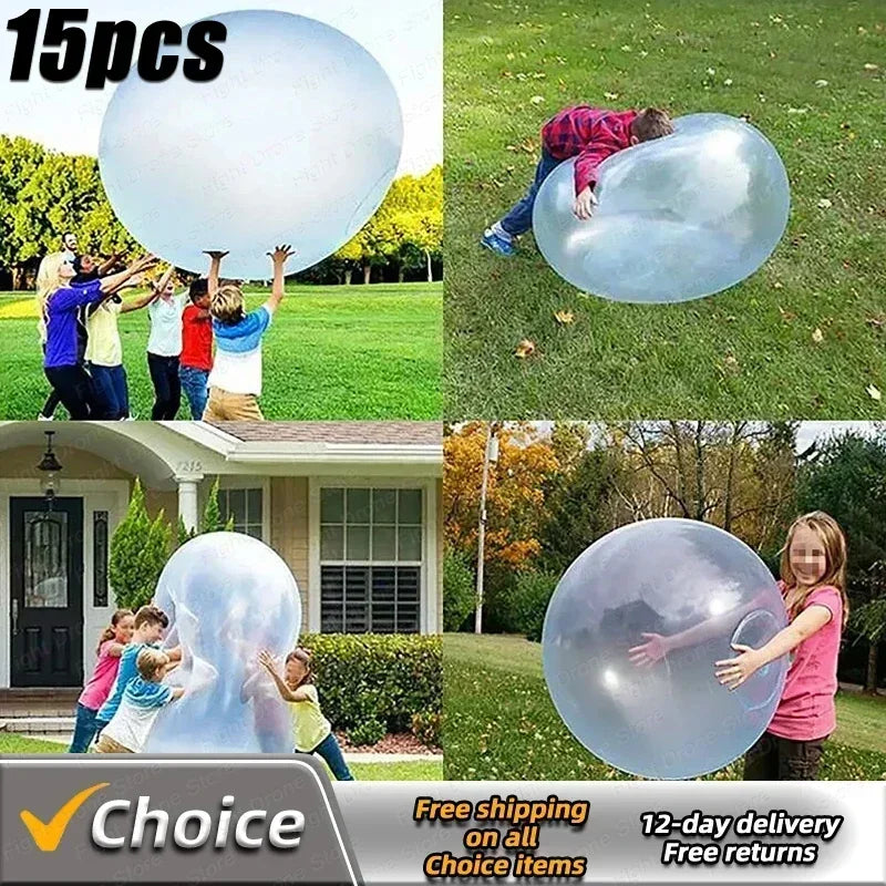 Soft Inflatable Water-filled Bubble Ball