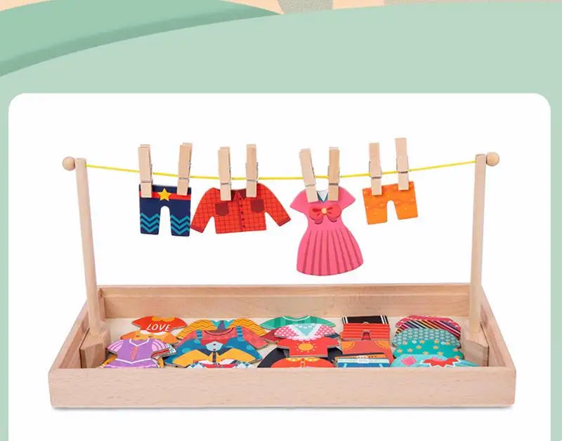 Drying Dress-Up Puzzle