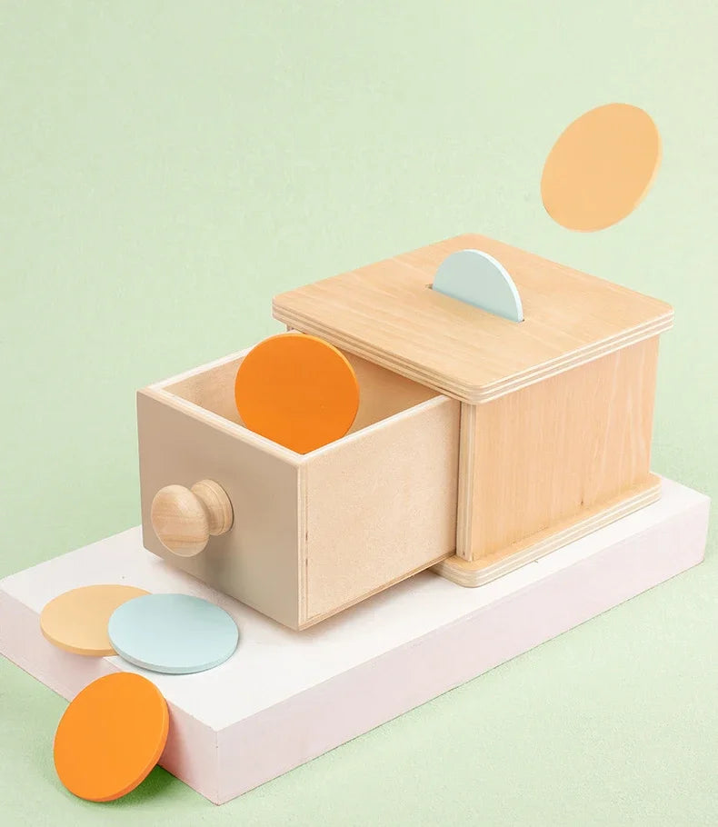 Target Box Rolling Drum Color Shape Cognition