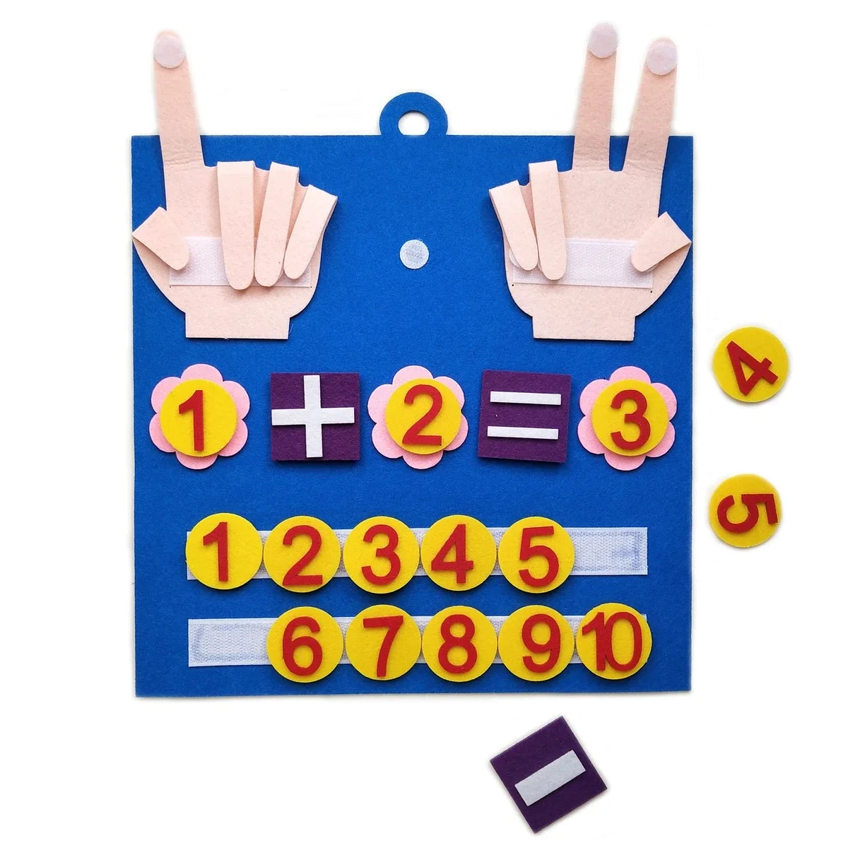 Toys Felt Finger Numbers Math