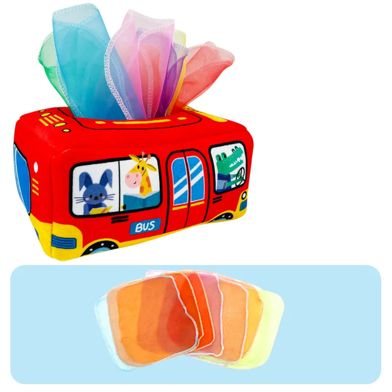 Magic Tissue Box for Kids Finger Exercise