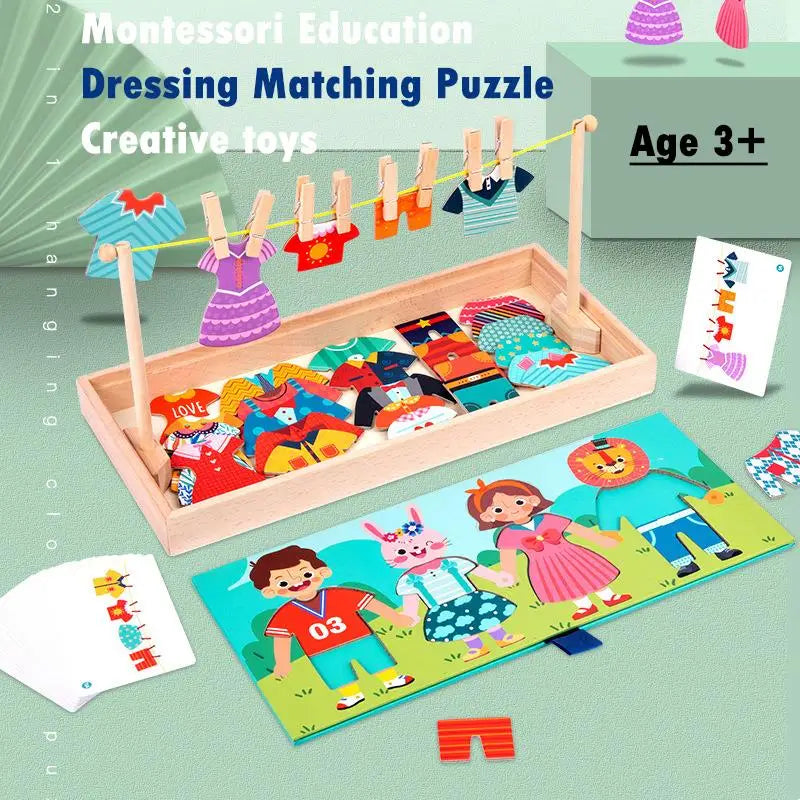 Drying Dress-Up Puzzle