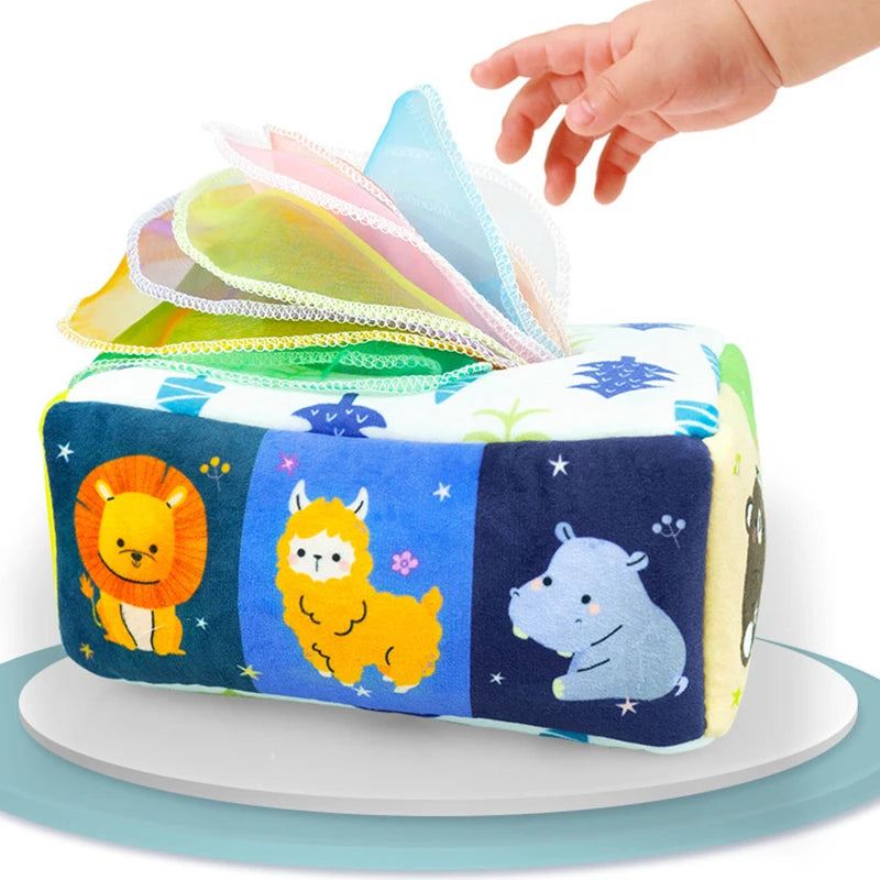 Magic Tissue Box for Kids Finger Exercise