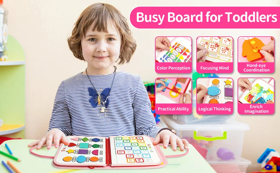 Parish Toys Busy Board Early Educational Toy