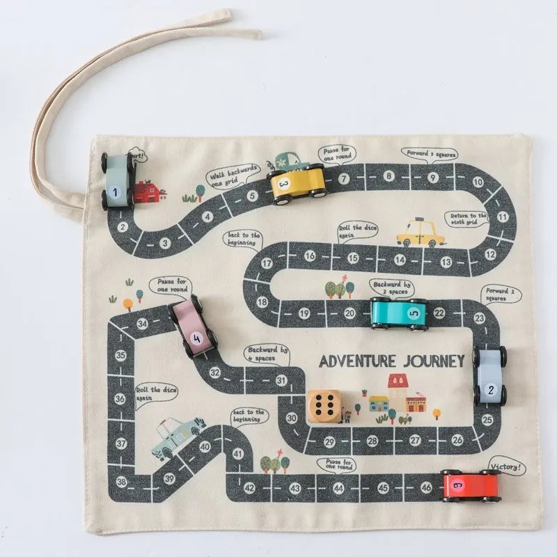 Montessori Baby Car Traffic Road Map