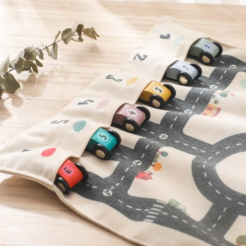 Montessori Baby Car Traffic Road Map