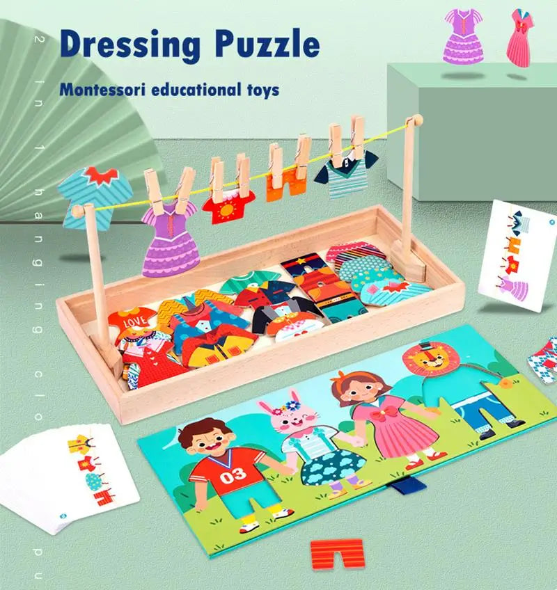 Drying Dress-Up Puzzle