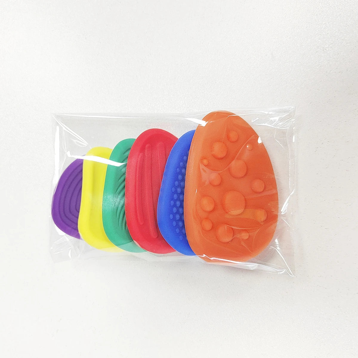 Sensory Silicone Stone 6 Pack