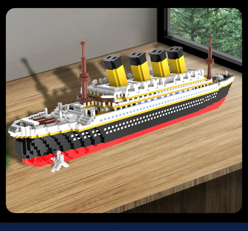 Titanic Giant Ship Boat Building Blocks