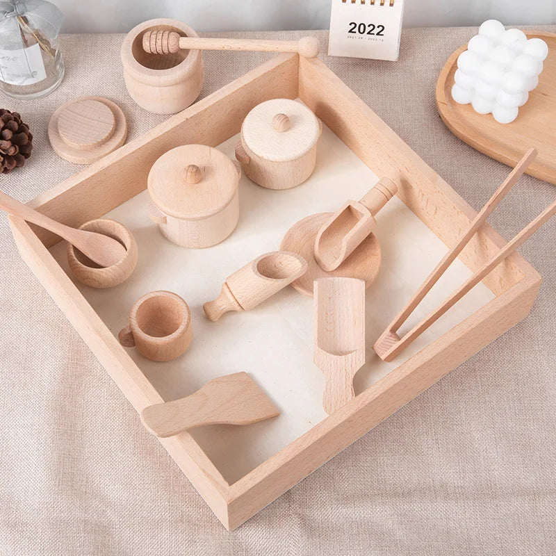 Puzzle Toys Set Simulated Kitchen