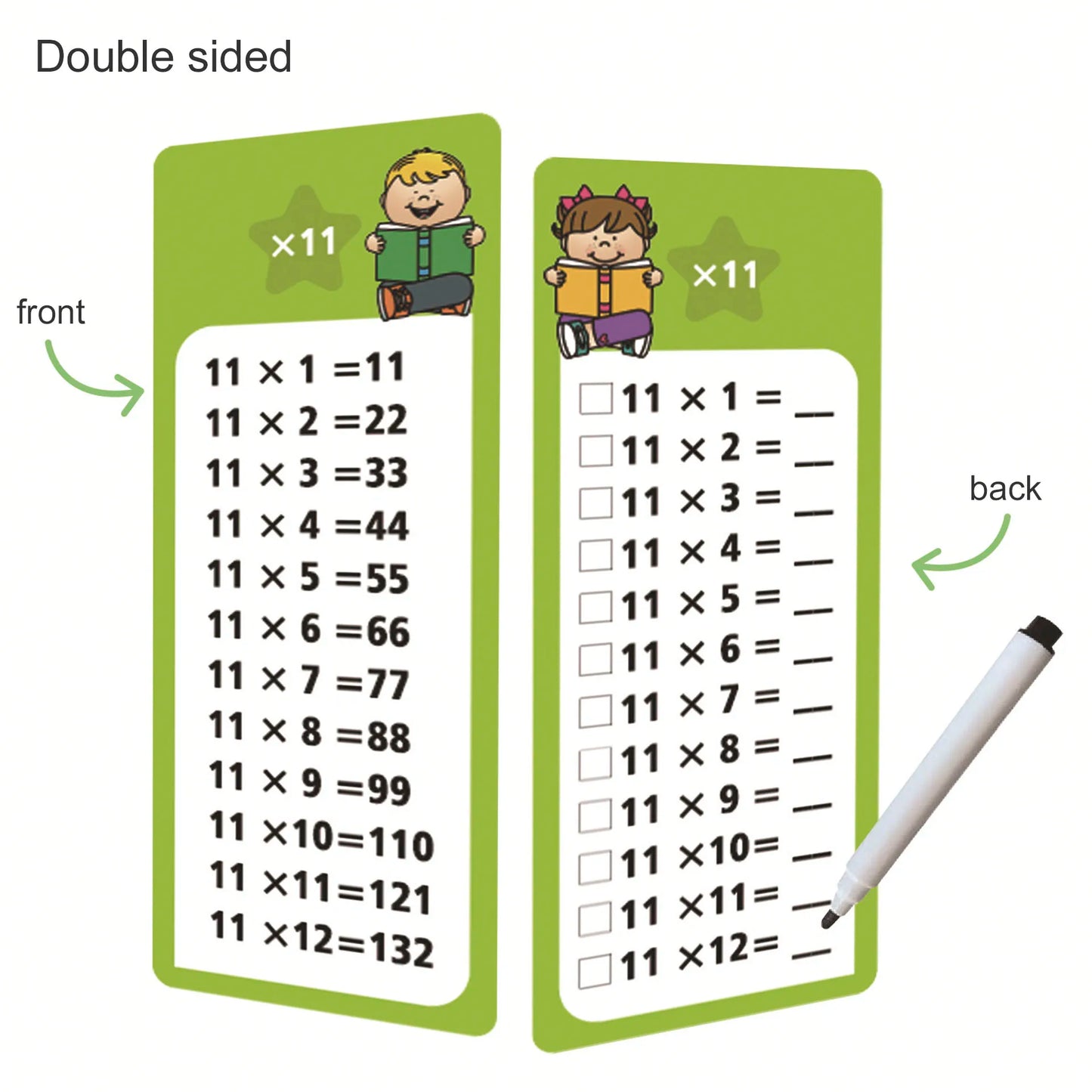 Learning Cards Children's Math Teaching Aid